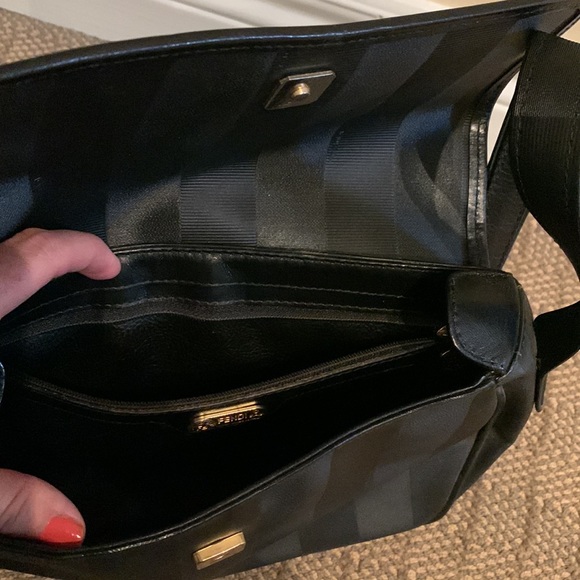 Vintage Fendi mixed material shoulder bag - Picture 7 of 7